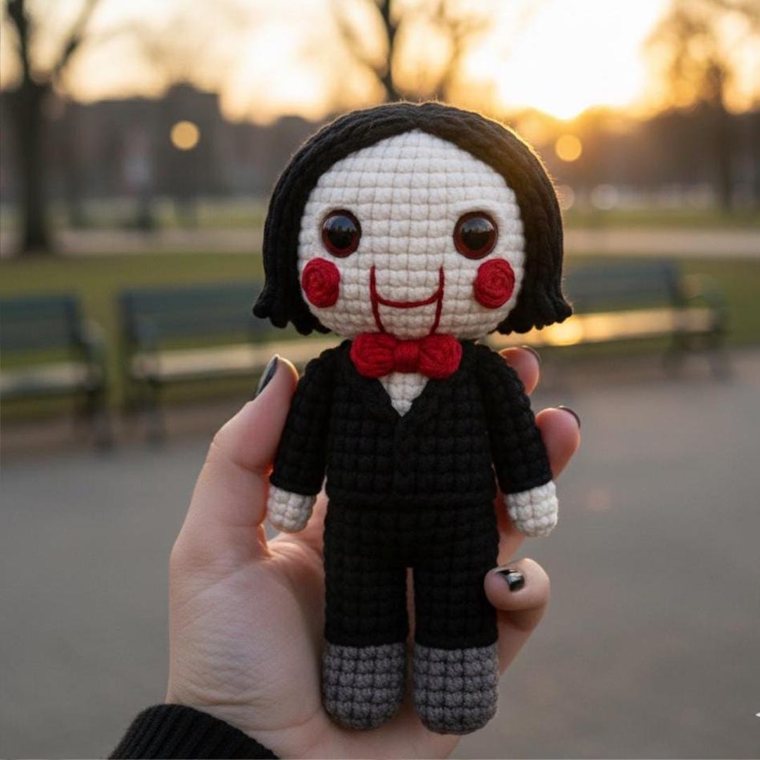 Billy Doll Crochet Pattern: Amigurumi Horror Doll (PDF Digital Download)