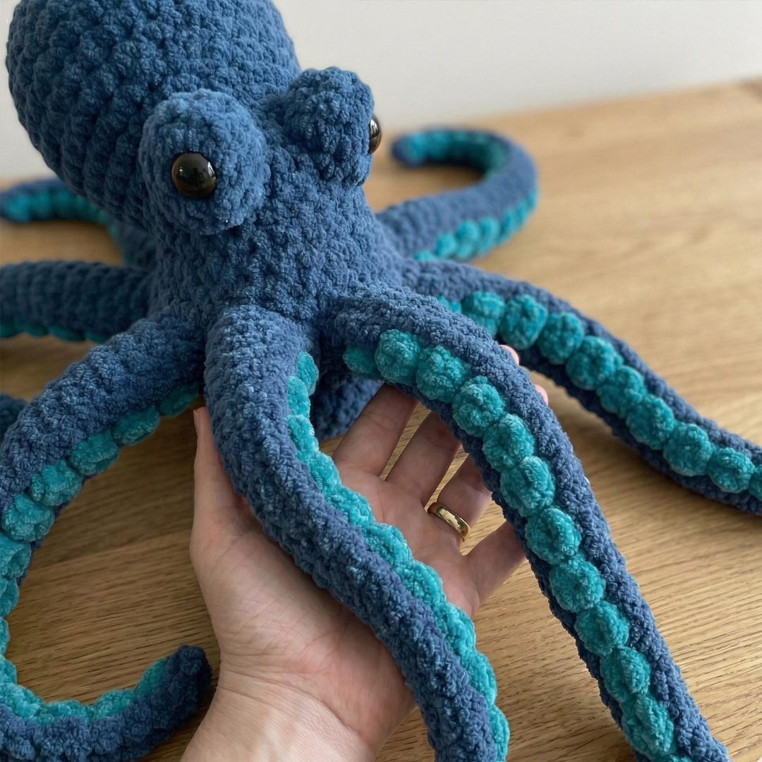 Anchor the Octopus Crochet Pattern | Digital Download | PDF