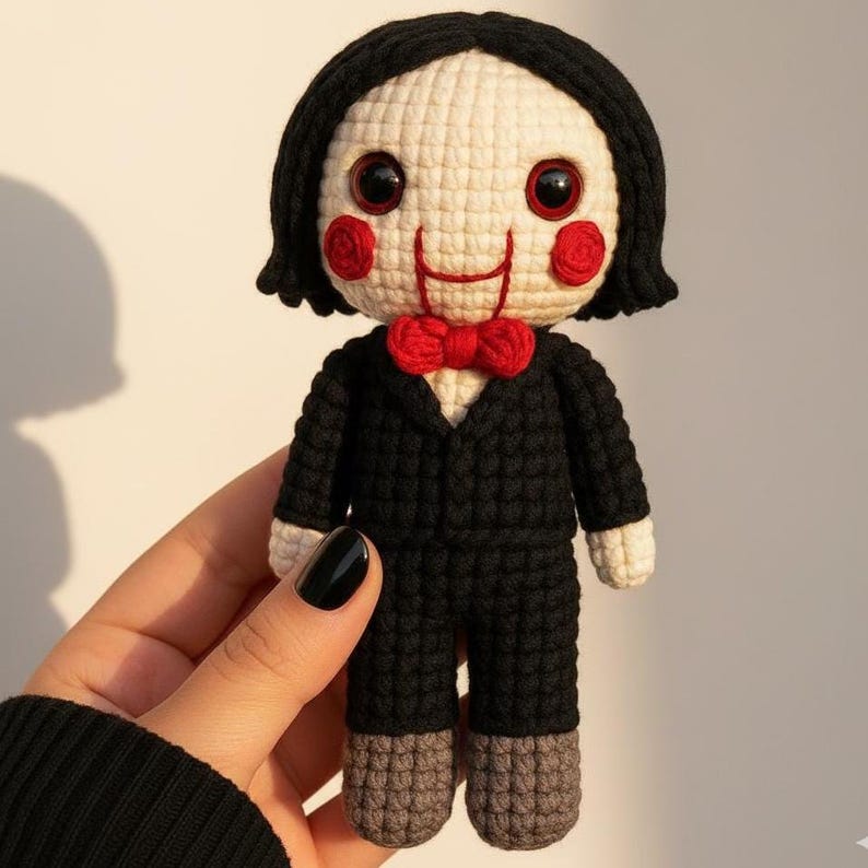 Billy Doll Crochet Pattern: Amigurumi Horror Doll (PDF Digital Download)