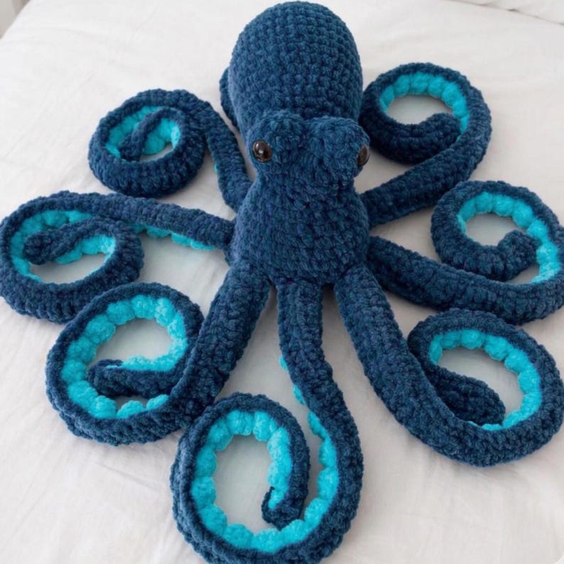 Anchor the Octopus Crochet Pattern | Digital Download | PDF